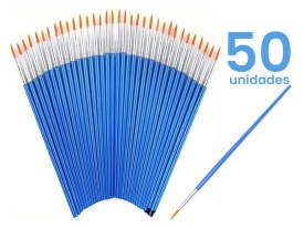 Pack 50 pinceles economicos para arte